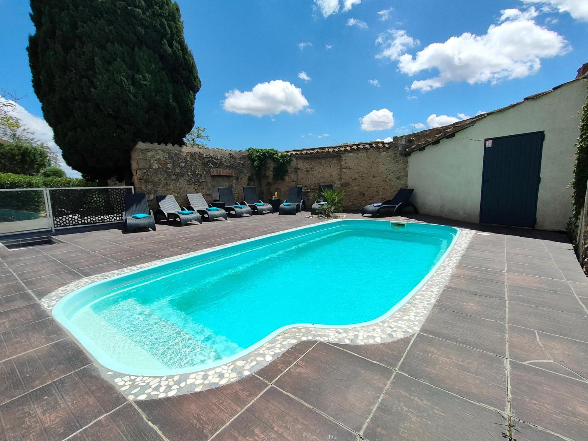 Hotel Restaurant L'Art Des Mets By Cote Jardin Conilhac-Corbières 外观 照片